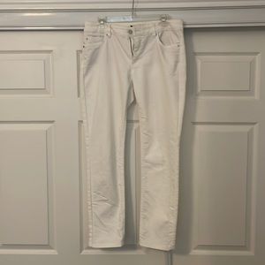 White House Black Market jeans. Slim ankle. White